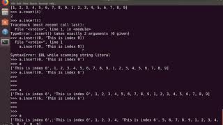Automation with Python - Using Lists (9)