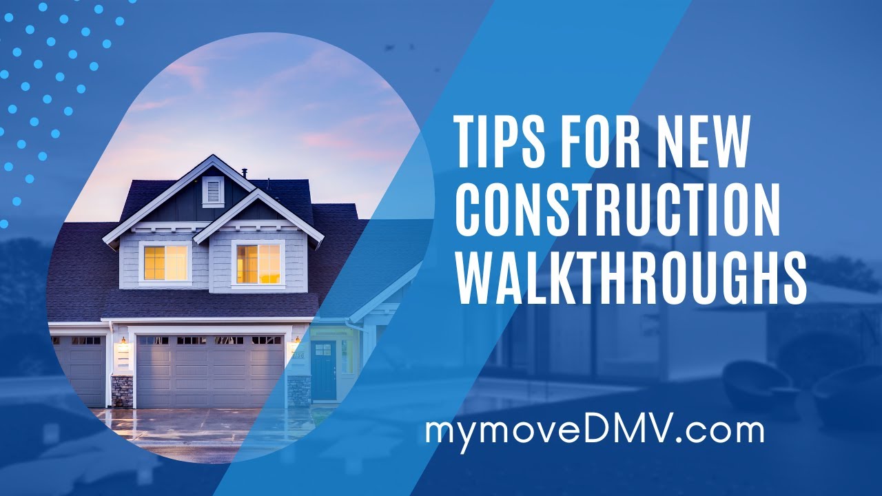 New Construction Walkthrough Tips - YouTube