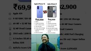 ⚡ iphone 16 vs iPhone 17 🚨 full compersion...