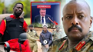 Gen muhoozi Awedde! European Palamenti esituse Bobi wine kyabakola, 1 akwatidwa police bibino 