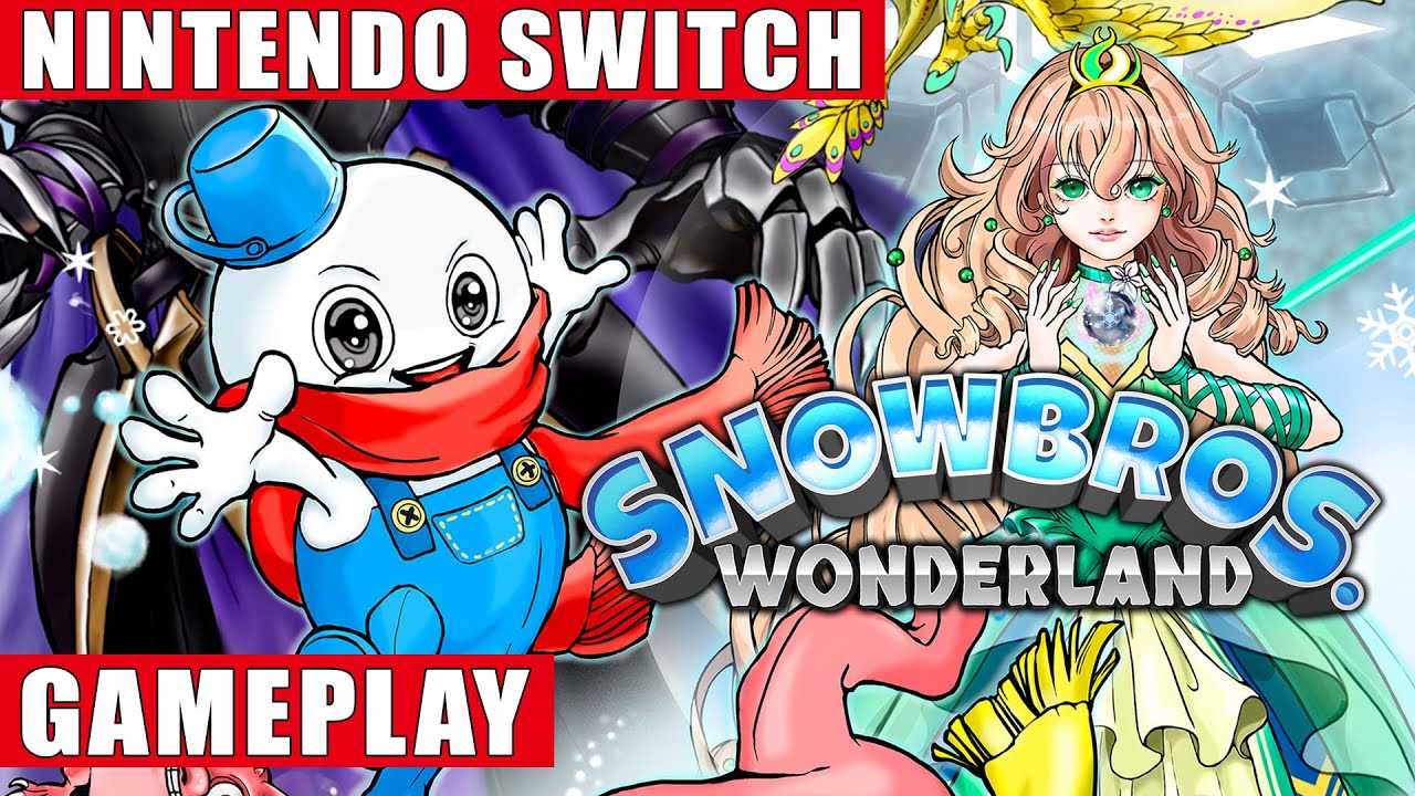 Trader Games - SNOW BROS WONDERLAND SWITCH EURO NEW (GAME IN ENGLISH/ FRANCAIS/DE/ES/IT) on Nintendo Switch
