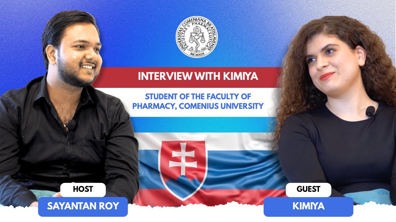 From Czech Republic to Slovakia 🇨🇿➡️🇸🇰 | Kimya’s Journey: Studying Pharmacy at Comenius University