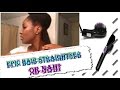 DOES IT WORK? Electric brush Straightener on NATURAL HAIR