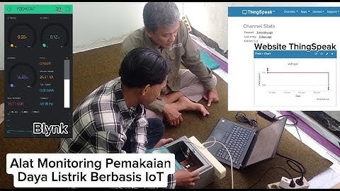 Monitoring Pemakaian Daya Listrik Berbasis IoT