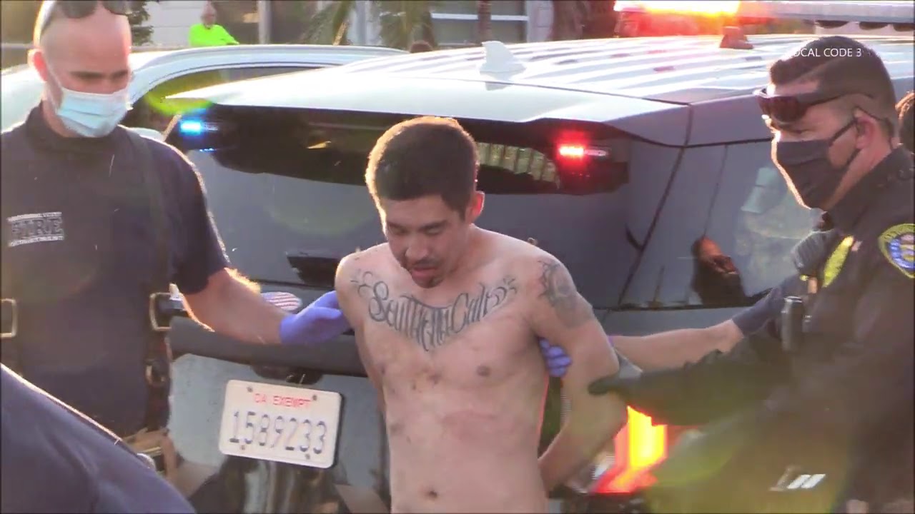 Chula Vista Stolen Vehicle Pursuit Ends In Crash 7/23/2020 YouTube