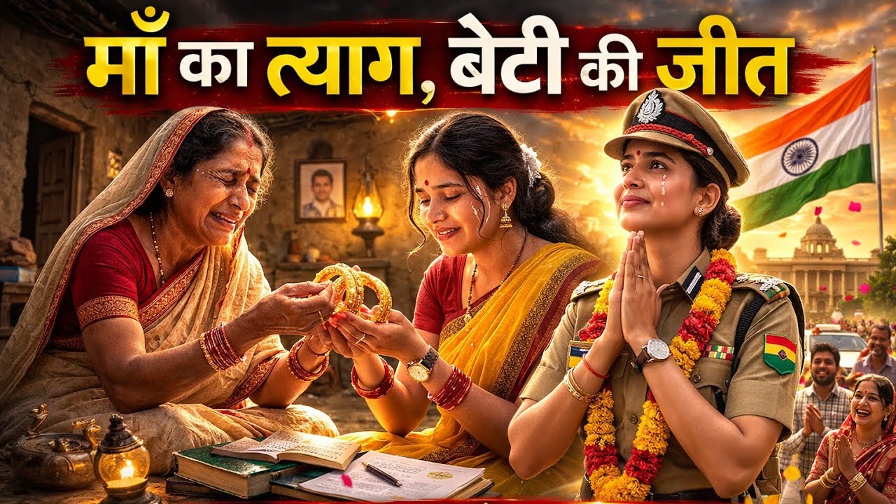 सुहाग बेचकर पढ़ाई करवाई, बेटी बनी IAS | यह कहानी सुनिए