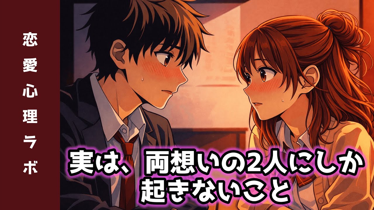 【恋愛心理】実は“両想い”の2人にしか起きないこと