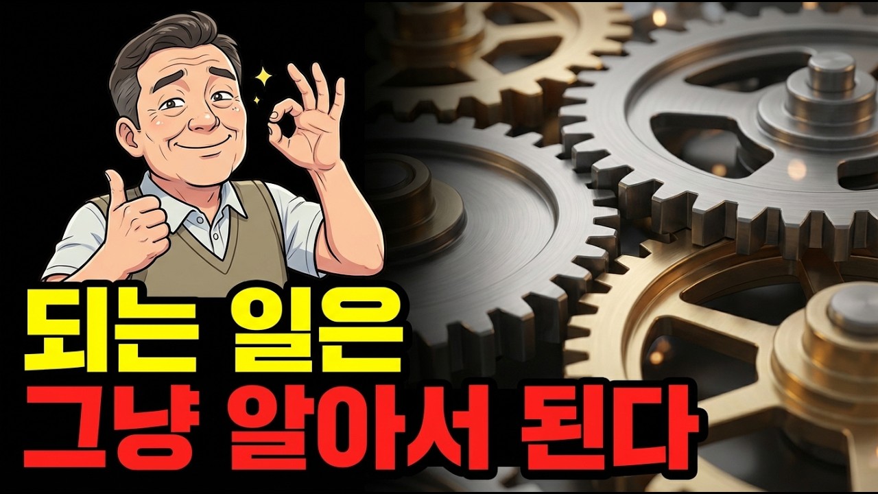 왜 열심히 살수록 더 무너질까? 힘을 빼야 사는 이유