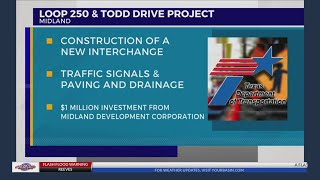 TxDOT continues Loop 250/Todd Drive interchange construction
The Texas Department of Transportation has announced the continuation of construction of the Loop 250/Todd Drive Interchange Project. TxDOT continues Loop 250/Todd Drive interchange construction