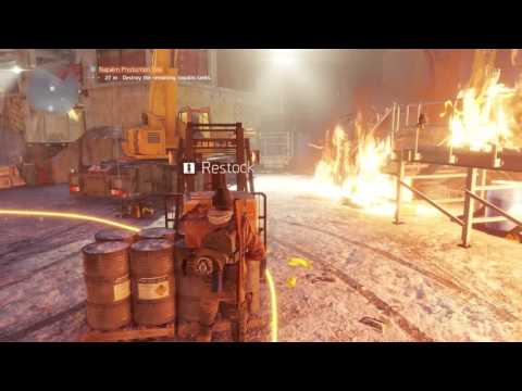 Video: Tom Clancy's The Division - Napalm Production Site, Subway Morgue, Napalm Production Site, Lexington Event Center