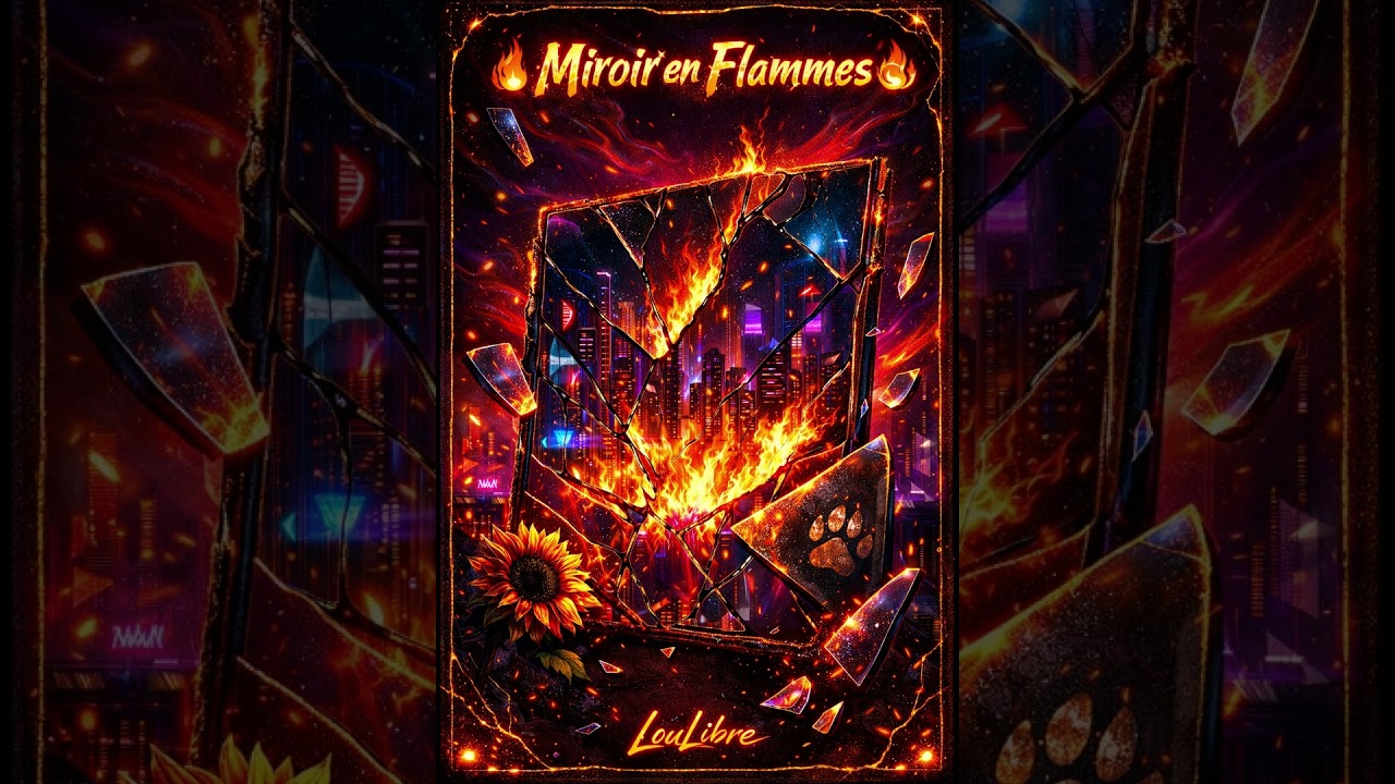 🔥🪞 Miroir en Flammes 🪞🔥  📅 28 février 2026  🎤 Artiste   LouLibre 🌻🐺🌻
