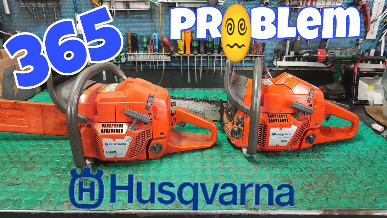 MOTOSIERRA husqvarna 365 falta fuerza) - YouTube