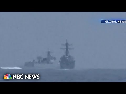 China Defends Actions At Sea After Close Call Between Warship And American Destroyer