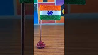 Easy Indian Flag Drawing | Creative Tiranga Art 🇮🇳 #viral #shorts #viralvideo #shortvideo #art 🧡🤍💚💙
