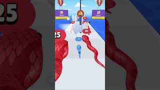 Chote Snake run 3d game 🐍🤩 #gaming #shortfeed #games   Day 9