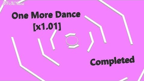 Open Hexagon - (FadeIn) One More Dance [x1.01] - Completed [Stream Highlight]