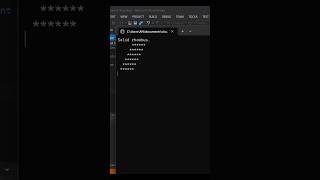 C++ : Printing Pattern (Rhombus) #shorts #youtubeshorts