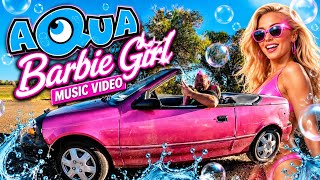 Making an Aqua "BARBIE GIRL" music video in my pink Geo Metro Convertible 