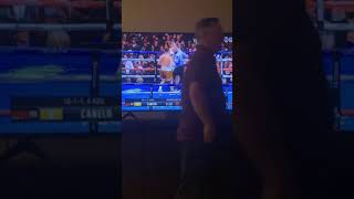 Canelo Alvarez Knockout reaction