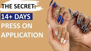 2020 Edition | How to Apply Press On Nails To Last | itsagoldenlifestyle