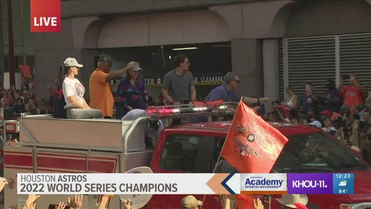 Top moments from Astros' parade, 11/07/2022