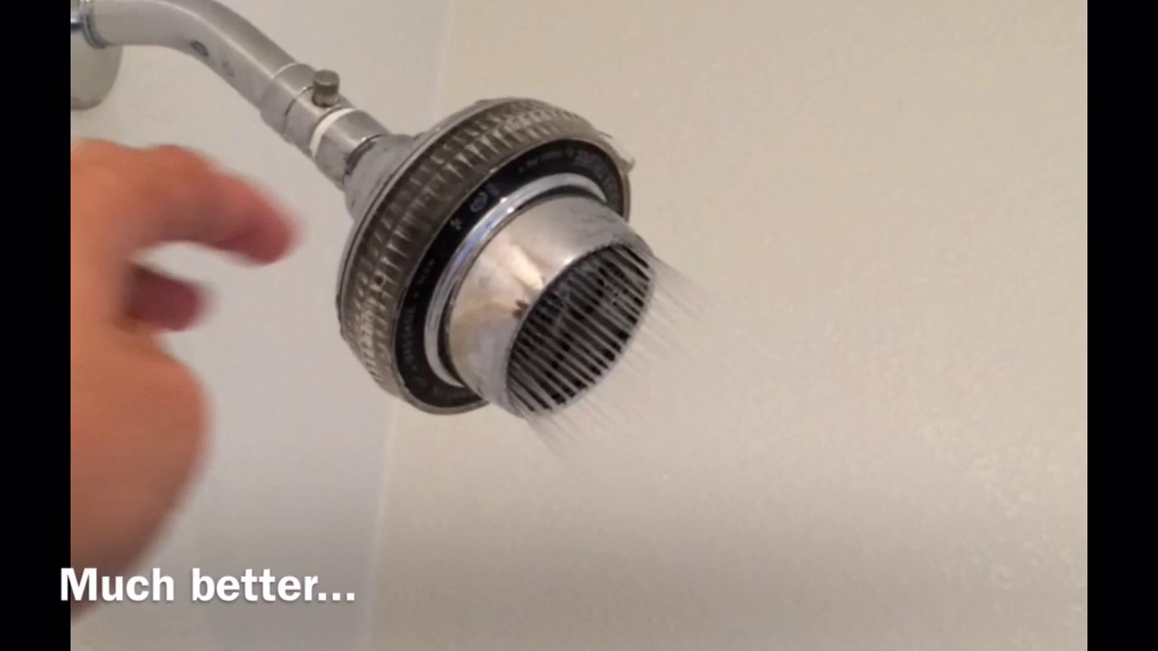 Shower Head Fix 2017/06/14 YouTube