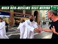 Medina saudi arabia travel vlog  meeting the pilgrims   