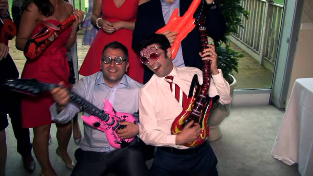 Tony & Gillian's Marryoke. Mar Hall. I Think I Wanna Marry You.