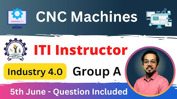 CNC Machines | Advance Module - Group A | Industry 4.0 for iti instructor 🔥