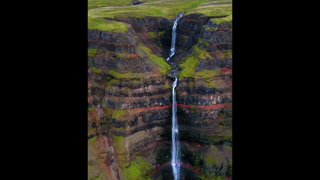 Strutsfoss waterfall. Iceland — Strútsfoss — video poster