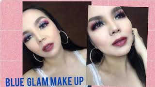 Blue Glam Make Up L Aby Concepcion