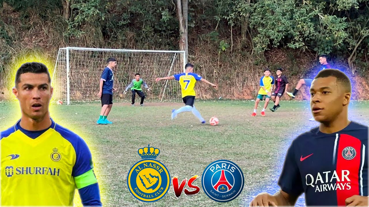 PGS x AL NASSR O DUELO ENTRE CR7 x MBAPPÉ ‹ Rikinho ›