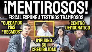¡CAEN LOS MENTIROSOS! Fiscal PULVERIZA a Testigos URIBISTAS "Prada" y "Caliche"