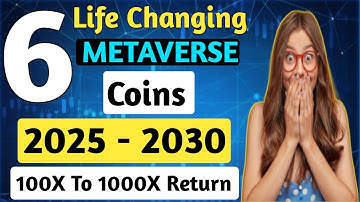 Metaverse Crypto | 6 Crypto Coin 100X+ 🔥 | Metaverse Best Coin 2022 to 2030 | @TODAY CRYPTO