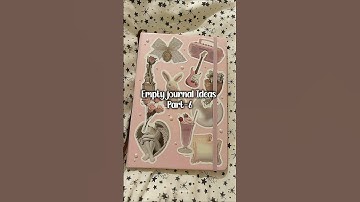 Empty notebook ideas 💟|#empty#notebook#ideas#journal#trending#aesthetic#tips#journaling#girl#explore