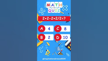 Quick Math Challenge: Test Your Skills with This Speedy Quiz! #shorts #inspirationsbreeze #quiz