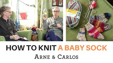 How to knit the easiest and cutest baby socks in the world by ARNE & CARLOS