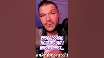 Progression "a clip from why are we here? #recovery #addictionrecovery #experience