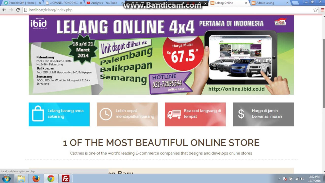 Lelang Online Gratis download source code aplikasi lelang online dengan codeigniter versi 1.0 free gratis