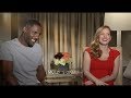 MOLLY'S GAME Interviews: Jessica Chastain, Idris Elba and Aaron Sorkin