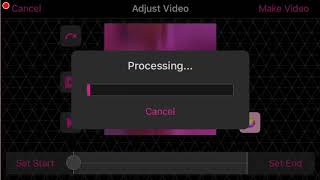 How to do the bounce effect on Video Star!!
