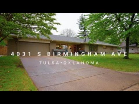 4031 S Birmingham Ave, Tulsa, OK home video tour