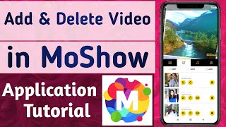 How to Add & Delete Video & Photo in MoShow App screenshot 5
