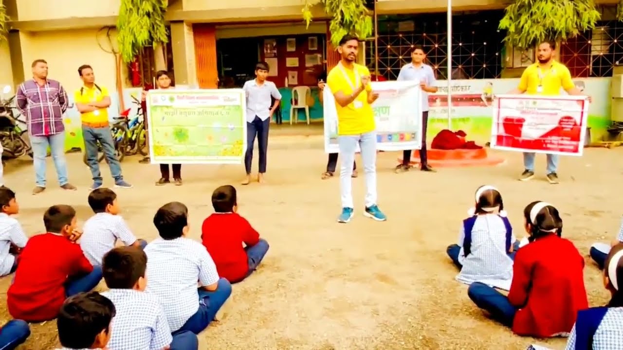 Pimpri Chinchwad Municipal Corporation Daily Report | Awareness Program at Chovisawadi School ♻️