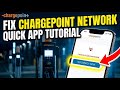 How to restore ChargePoint network connectivity with ChargePoint app - Quick Tutorial