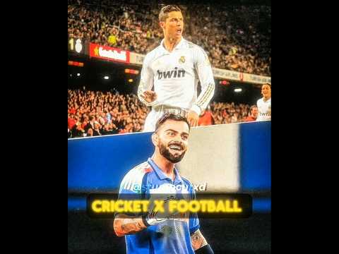 CRICKET X FOOTBALL ☠️🥶