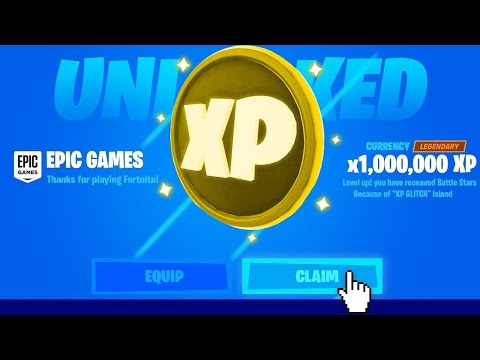 اقوى قلتش XP لا نهائي يزيدك 500 الف وبدون باند | فورت نايت Fortnite xp map