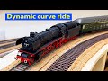 My model railroad dream layout superelevation in the track curve english subtitles