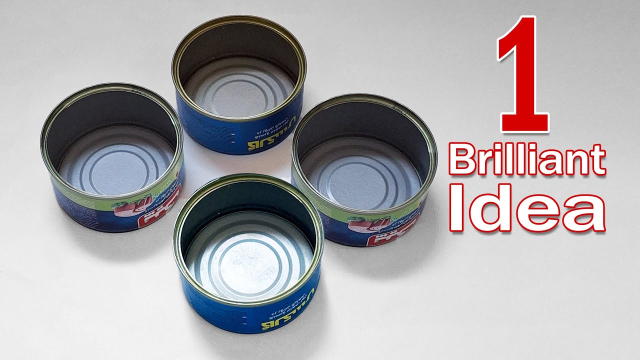 The BEST Way to REUSE Tuna Cans You Never Knew Existed ♻️