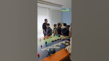 Rebel robots competing at World Robot Olympiad